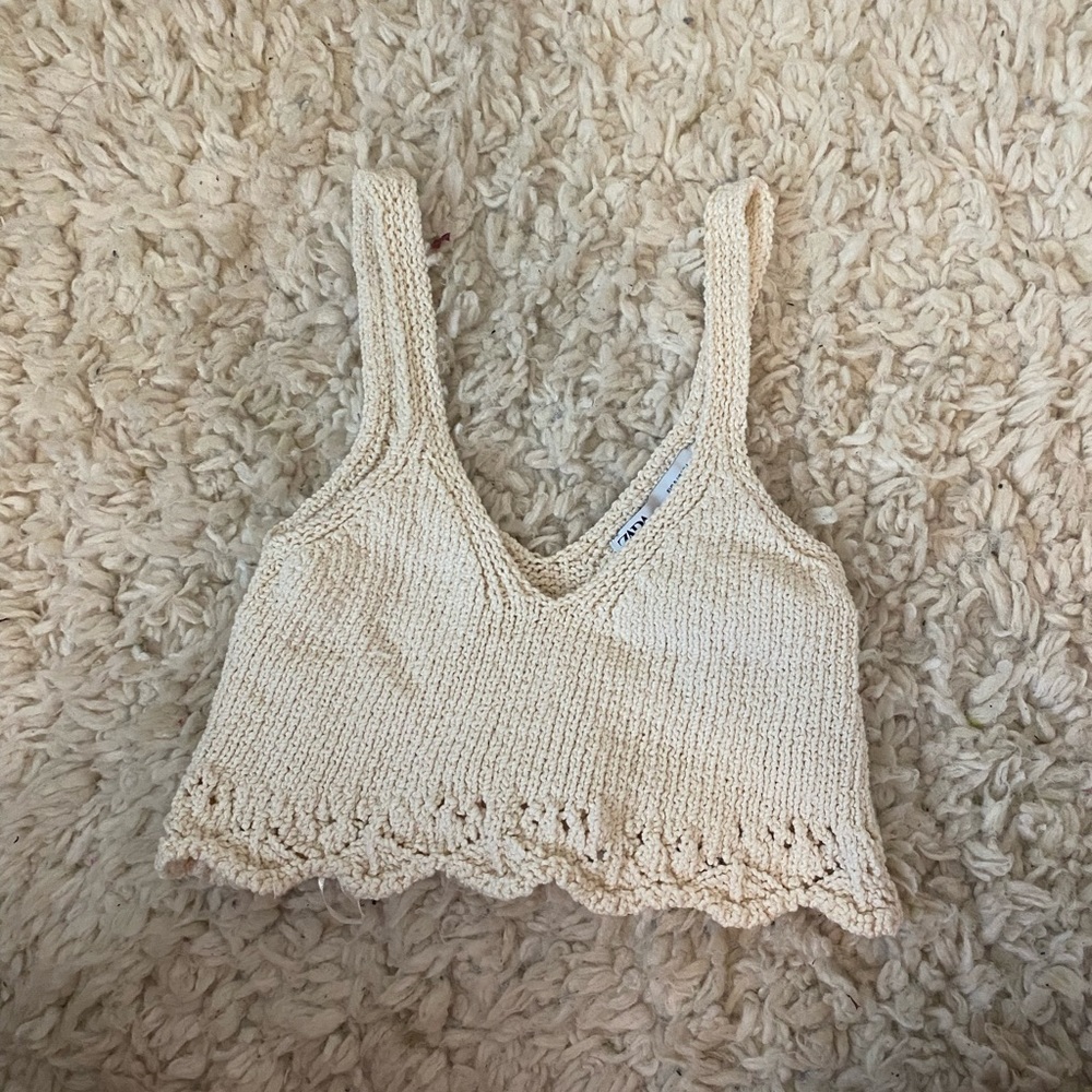 Zara knit top
